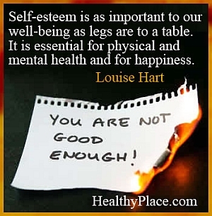 Idézet a mentális egészségről - Az önértékelés ugyanolyan fontos a jólétünk szempontjából, mint a lábak az asztalnál. Alapvető fontosságú a fizikai és mentális egészség, valamint a boldogság szempontjából.