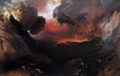 John Martin "A harag nagy napja" festménye haragot ábrázol.